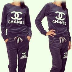 chanel sweat suit for cheap|chanel pantsuit.